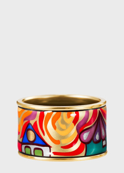 Широкое кольцо Freywille Diva Imperial Hundertwasser, фото
